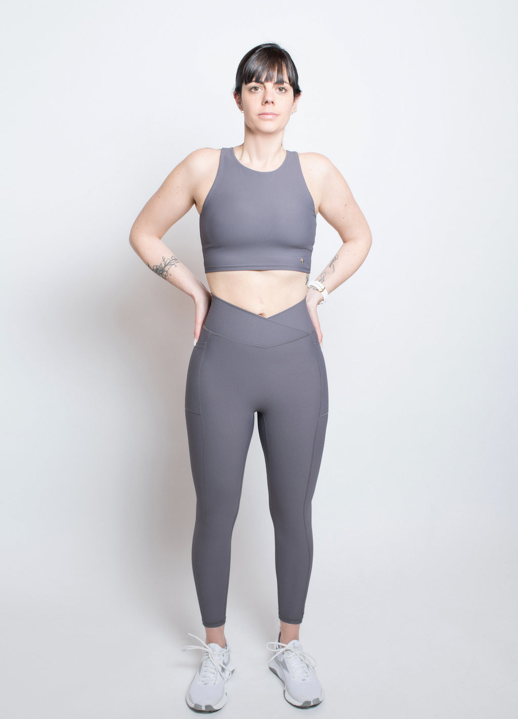 Leggings "Rita" - Moon grey