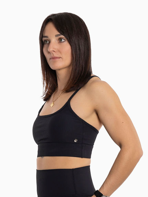 Sport bra " Chloe" - Black